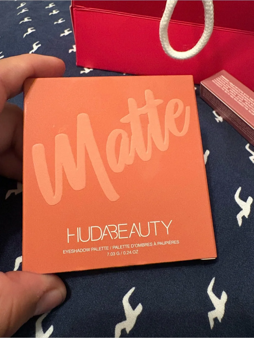 HUDA BEAUTY Matte Eyeshadow Palette - Peach Coral